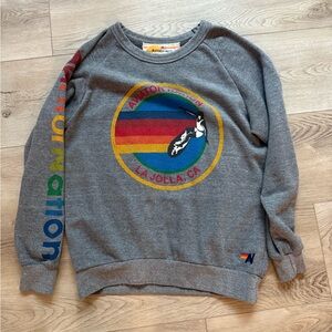 Gently Used Aviator Nation Medium La Jolla, CA Crewneck Sweatshirt